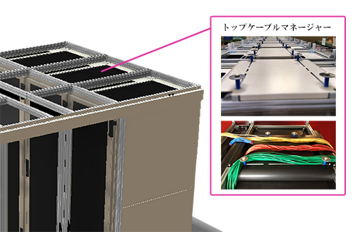 トップケーブルマネージャー